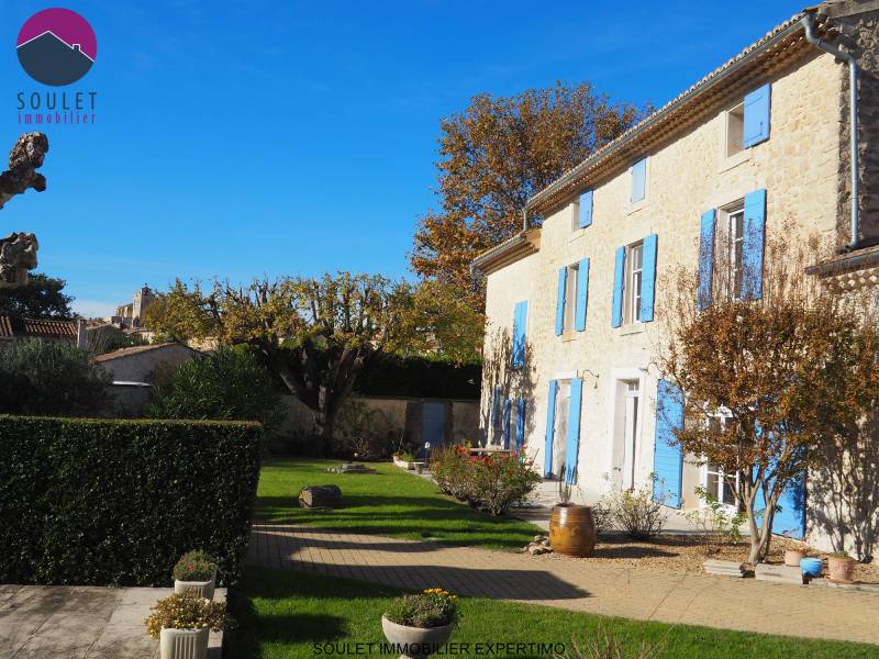 Mas avec appartement Velleron proche centre ensoleillé et piscine de 14 mètres